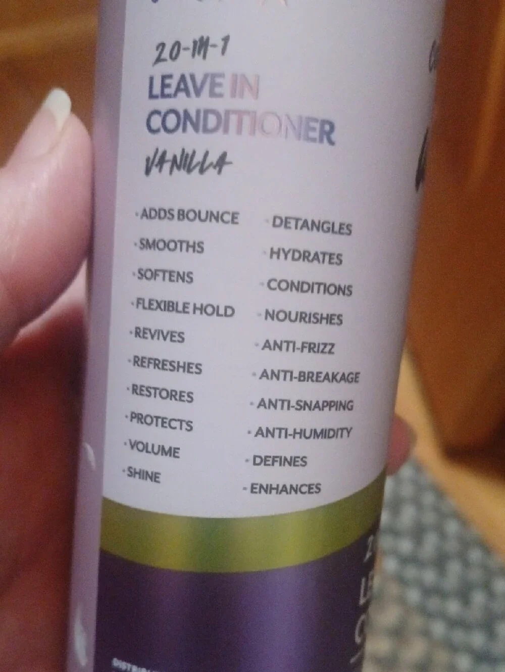 Curltrix What A Curl Wants Vanilla Leave-In Conditioner — Read Description